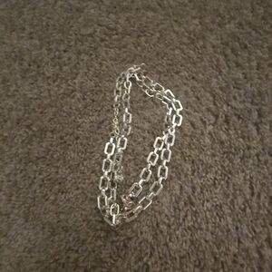 Chic Silver Chain Necklace